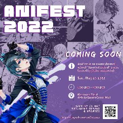 AniFest 2022! Saturday May 21 from 1:00PM to 4:00PM at Newtown Field. Sign-up to get exclusive offers & updates. https://tinyrul.com/anifest2022